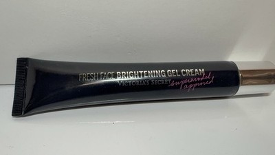 VICTORIA'S SECRET FRESH FACE BRIGHTENING GEL CREAM RARE Discontinued 1.1oz Open