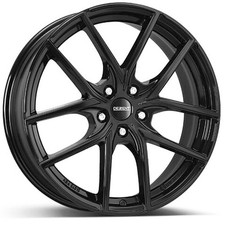 4x Alufelgen DEZENT TO black für VOLKSWAGEN Golf (V) 1K ABE 17 Zoll Felgen