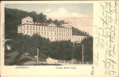 Andorno Micca Biella Piemont Grand Hotel Sella