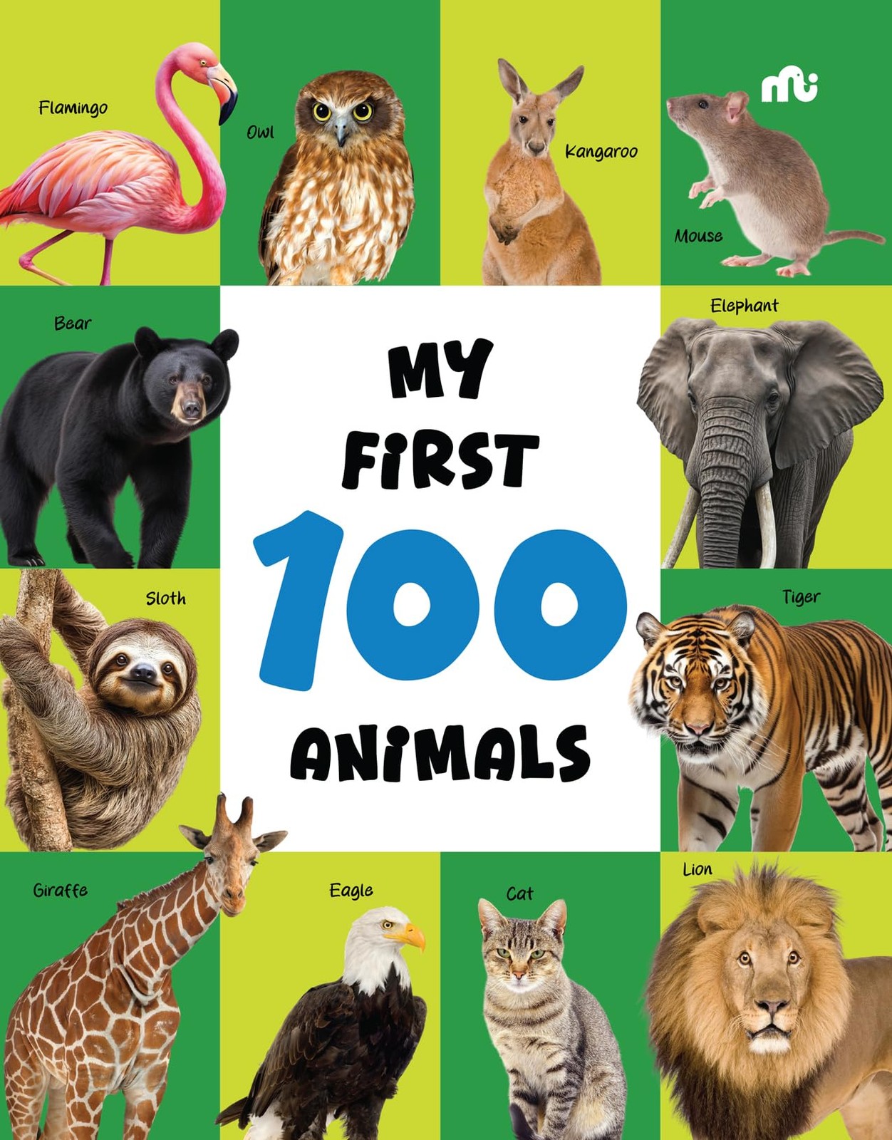 My First 100 Animals.by Moonstone  New 9789370032521 Fast Free Shipping**