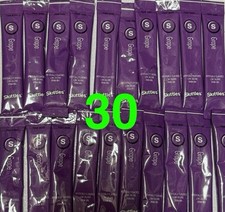30 - Skittles GRAPE Singles Sachets Drink mix 10 Calories Sugar Free