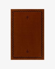 Nordic Knots Hand Tufted Rug - Burgundy 100 Wool area Rug any size available