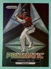 2023 Panini Prizm - Prizmatic #P14 Jordan Lawlar Rookie - Excellent Condition