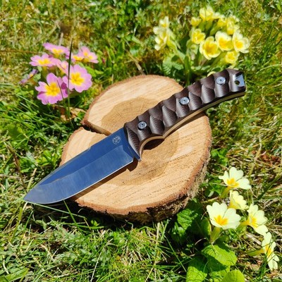 Outdoor / Bushcraft Messer - HANDGESCHMIEDET - wie ESEE, Cold Steel, Pohl Force 