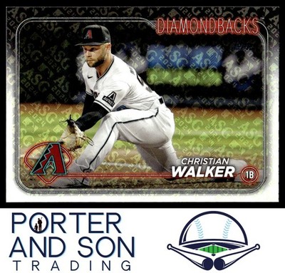 Christian Walker 2024 Topps All-Star Game Foil SP #63 Arizona Diamondbacks