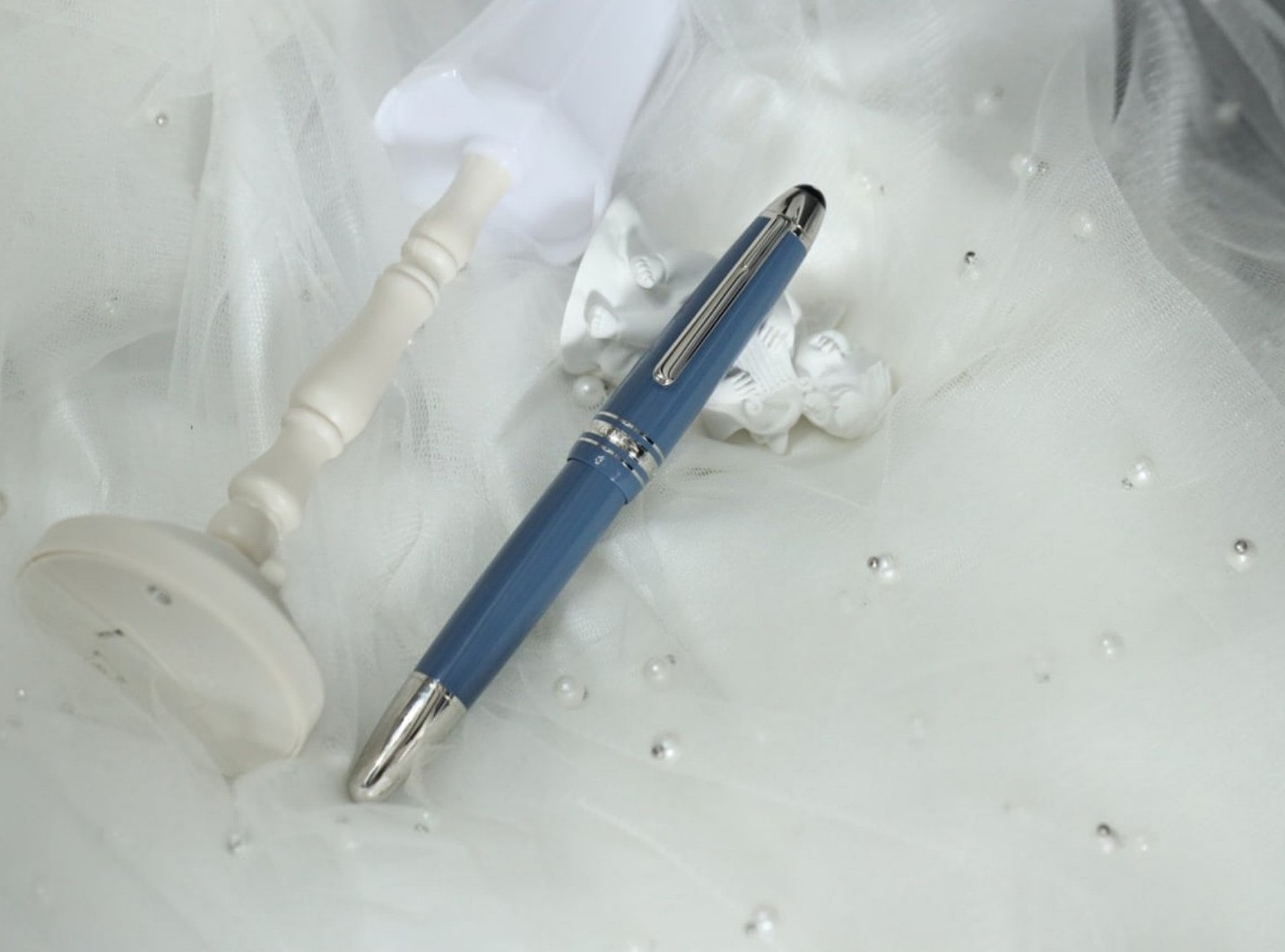Montblanc Classique Rollerball Pen 163 Blue Luxury 2025 Edition Full Box US