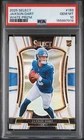 2025 Panini Select Jaxson Dart Premier Level White Prizm 24/35 #193 PSA 10