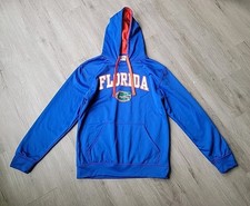University of Florida Gators Men's Hoodie Sweatshirt Blue Size Med Pro Edge VGC 