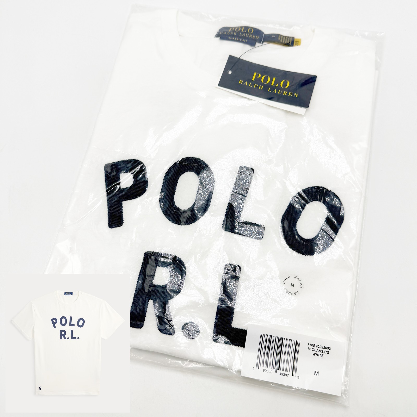*NEW* Men Polo Ralph Lauren Classic Fit Logo Jersey T-Shirt WHITE 👍