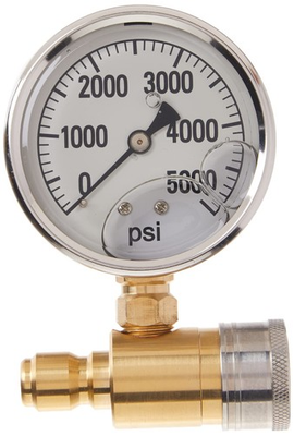 #ad Northstar Pressure Washer Pressure Gauge 5000 PSI 3 8in. Fitting $45.33