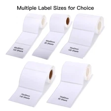 1-Thermal Printing Label Paper Self-Adhesive Label Printer Sticker Printable