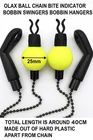 OLAX BALL CHAIN BITE INDICATOR, BOBBIN SWINGERS, BOBBIN HANGERS
