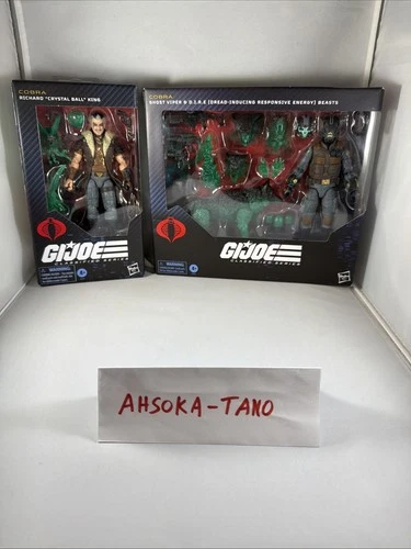 GI Joe Classified Ghost Viper & D.I.R.E DIRE Crystal Ball Walmart Exclusive Set