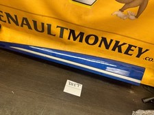 RENAULT CLIO MK4 PASSENGER FRONT LOWER DOOR TRIM BLUE TERQH 385T