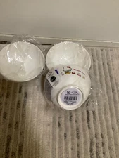 Set of  3 New  Hello Kitty 3" White small bowls - Sanrio  Daiso
