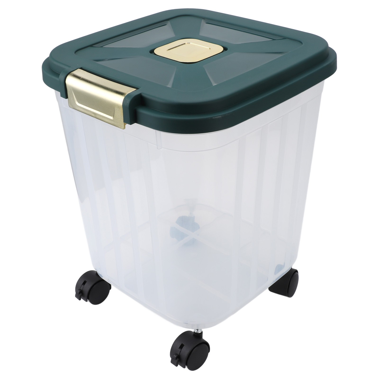 Large Capacity Rice Storage Container Airtight Dry Storage Bin For Kitchen PP Ma