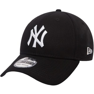 New Era 39THIRTY New York NY Yankees MLB Fitted Baseball Cap Mütze - Schwarz