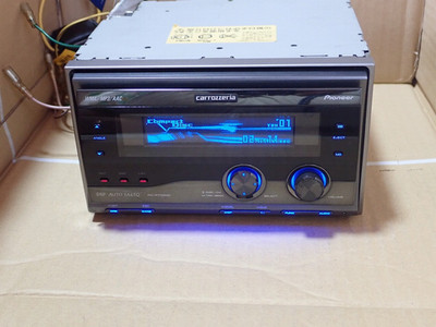 Pioneer Carrozzeria FH-P710MD 2DIN Car Audio CD MD Bluetooth AUX Player Tested
