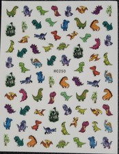 Dinosaurs Nail Sticker Decals
