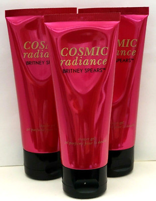 COSMIC RADIANCE by Britney Spears Shower Gel 3.3 fl /100 ml oz u/b (3 pk)