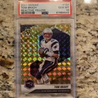 2021 MOSAIC TOM BRADY Reactive Yellow PSA 10 Gem Mint #137 Patriots GOAT! 💎🔥💎