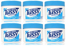 Tussy Deodorant Cream, Powder Fresh - 1.70 Oz (6 Pack)