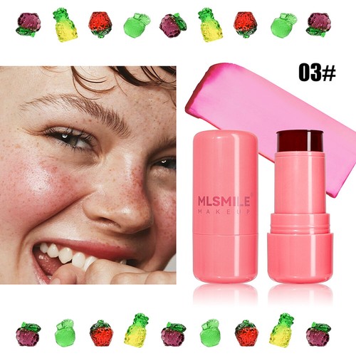 Jelly Tint Blush Stick Rouge Cream Cheek Contour Face Blusher Waterproof Makeup - Picture 18 of 24