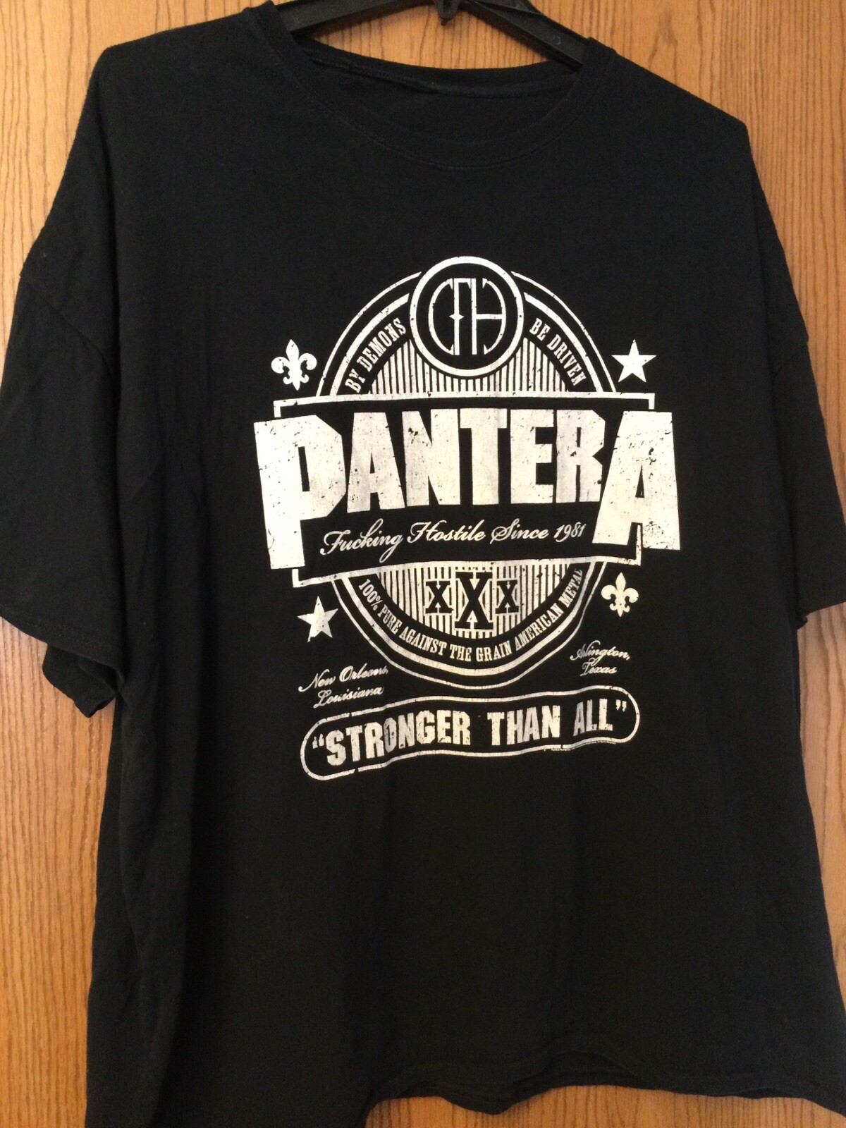 Pantera -“Stronger Than All” - Black Shirt - No Tag. - Gem