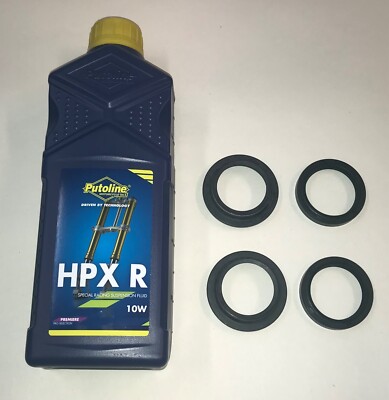 Fork Oil & Dust Seals &1L Motul 10W Fork Oil Fits GSX-R600 GSX-R750 GSX-R1000