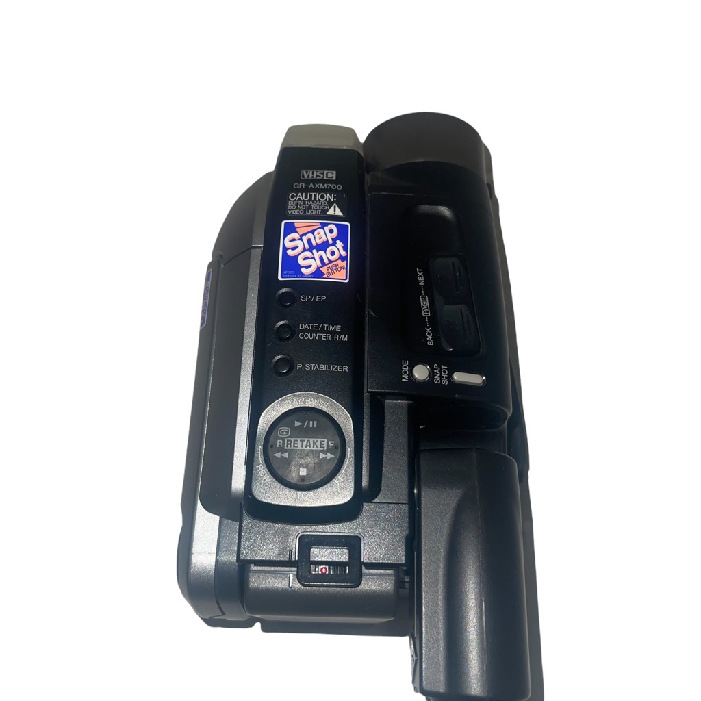 JVC CompactVHS Camcorder GRAX700 44x Digital Zoom VHSC 3" LCD Snap