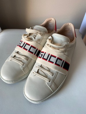 new ace stripe leather sneaker