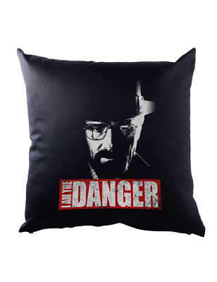 Walter White I Am The Danger Dekokissen Breaking Heisenberg Bad Cook Crystal