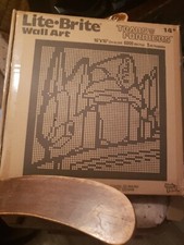 Hasbro Lite Brite Wall Art Transformers new