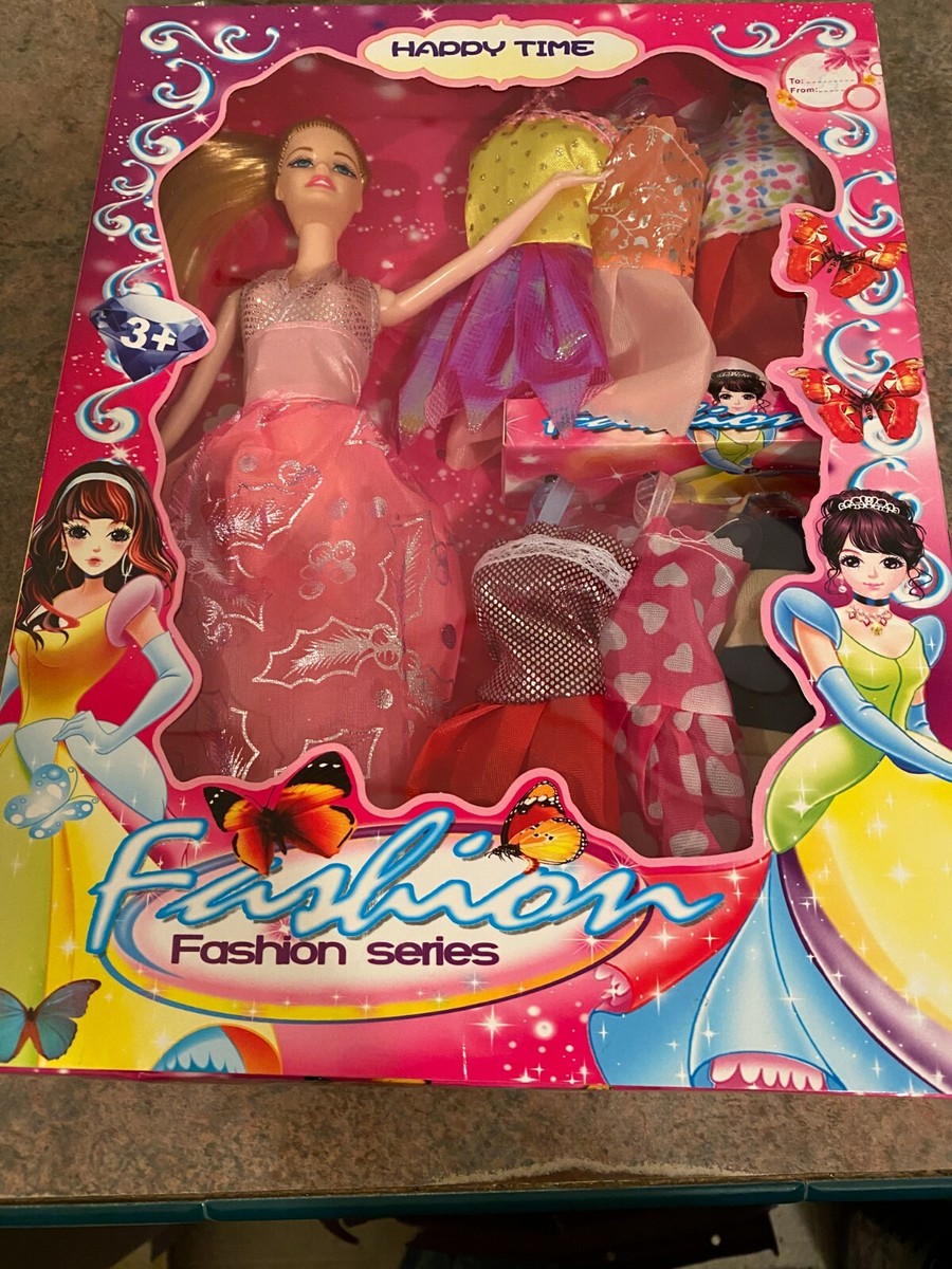 Fashion Fashion series Happy Time Doll and Dresses new in