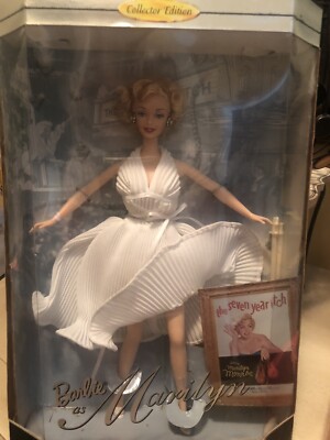 Marilyn Monroe Barbie Collector Edition The Seven Year Itch Doll 1997  Mattel NIB