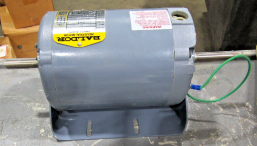 🔥NEW BALDOR 1/2 HP DUAL SHAFT MOTOR 3Ø 56 FRAME 208-230/460VAC 1725 RPM RM3108 - Picture 5 of 24