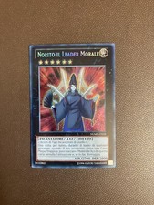 YuGiOh Norito il Leader Morale NUMH-IT039 rara segreta 1 ed.
