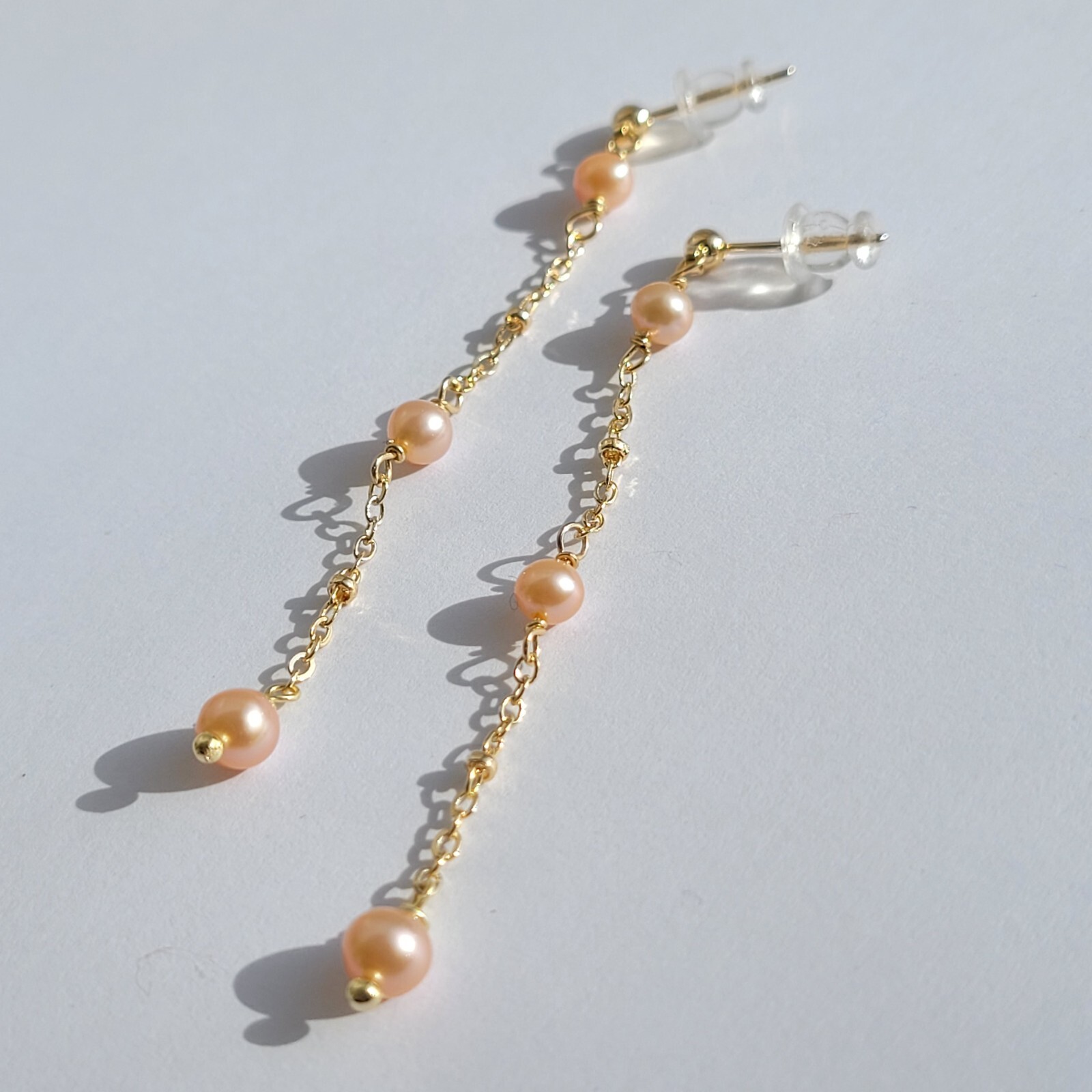 Boucles d'oreilles argent avec perles de culture d'eau douce pour illuminer vos tenues
