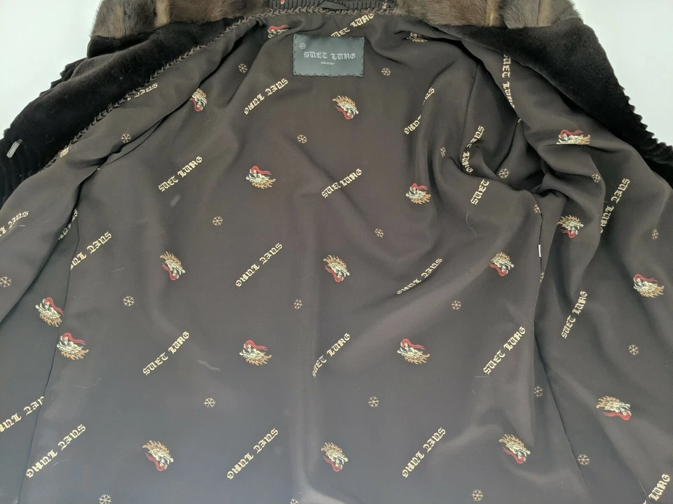 New Sheared Brown Mink Jacket, Italian Premium Label Size M/L Tea Party | Formal - Image 4 of 4