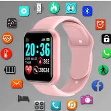 SMARTWATCH OROLOGIO Bluetooth Uomo donna Sport Messaggi Chiamate