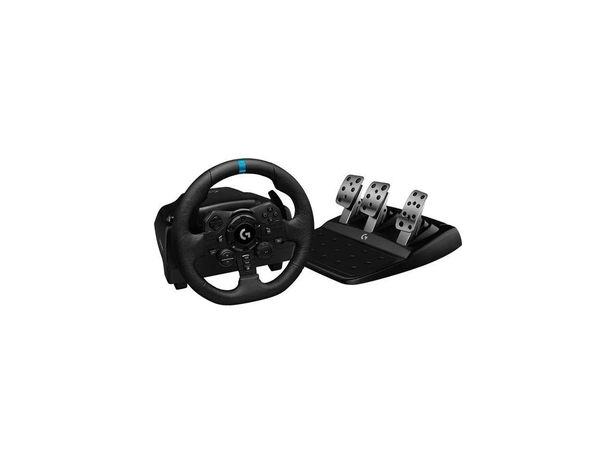 Logitech G923 Racing Wheel and Pedals for PS 5, PS4 and PC featuring  TRUEFORCE u