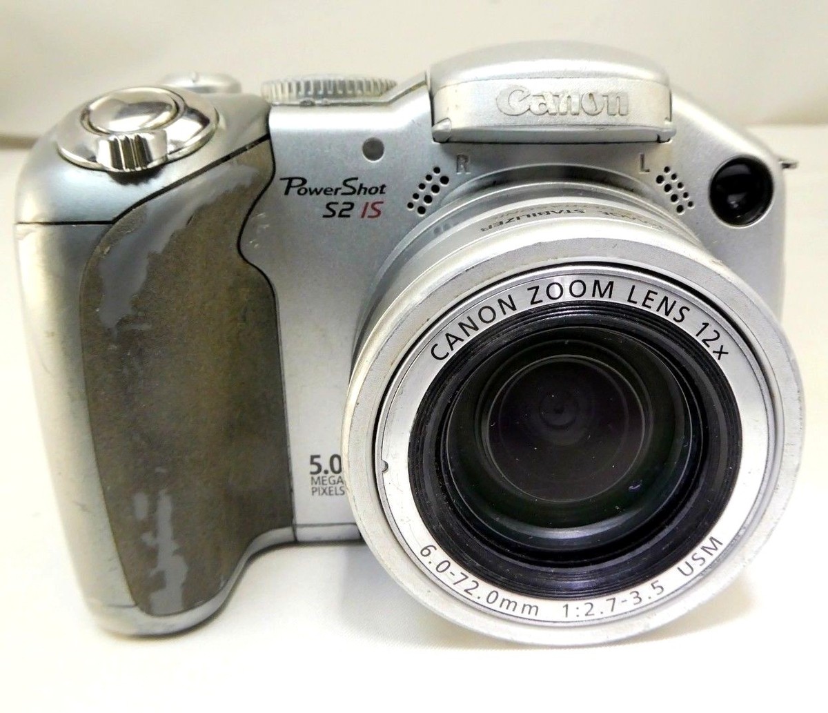 Canon キャノン PowerShot S2 IS デジカメ　動作品 Canon PowerShot S2 IS Digital Camera 5MP does not work AS IS