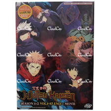 DVD Anime Jujutsu Kaisen Season 1 2  Movie Complete Collection English Dub 