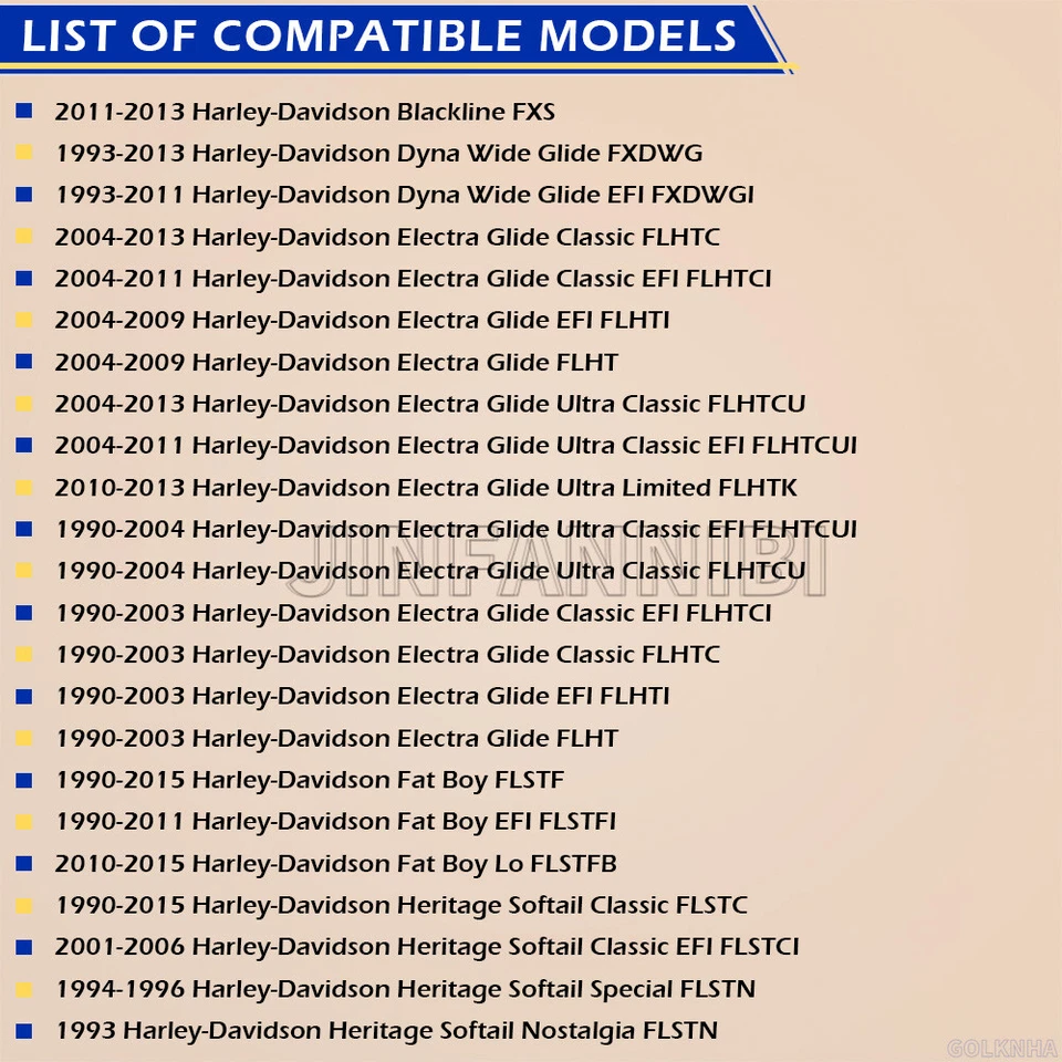 Kit de reconstrucción de sello de buje de pierna de horquilla delantera para Harley Dyna Softail Fat Boy Rocker  Foto 3 de 4