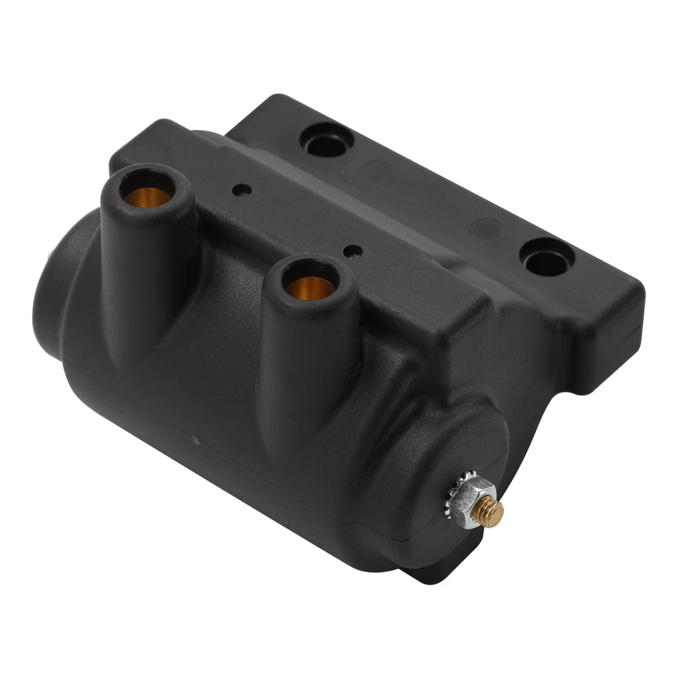 Dual Fire Twin Power Ignition Coil Fit For Harley Electra Glide 1965-1978 Black - Image 4 of 4