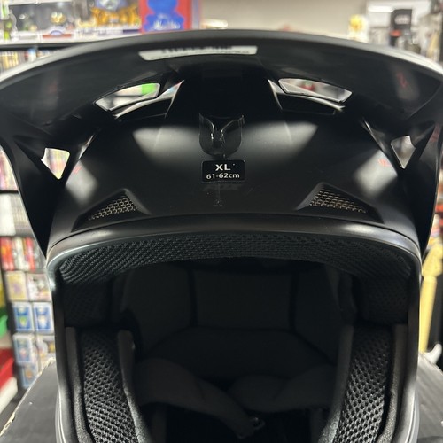 Fox Racing V1 MATTE BLACK XL Motocross Helmet - Picture 10 of 19