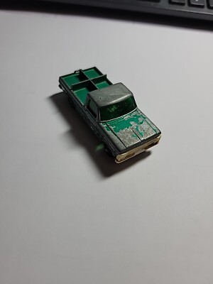 1968 Matchbox #50 Ford Green Kennel Truck Lesney Made in England 