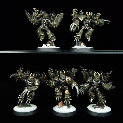 Warhammer 40k Warp Talons Painted Chaos Space Marines Games Workshop