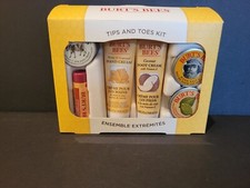 BURT'S BEES TIPS AND TOES KIT ENSEMBLE EXTREMITES New Never opened or used