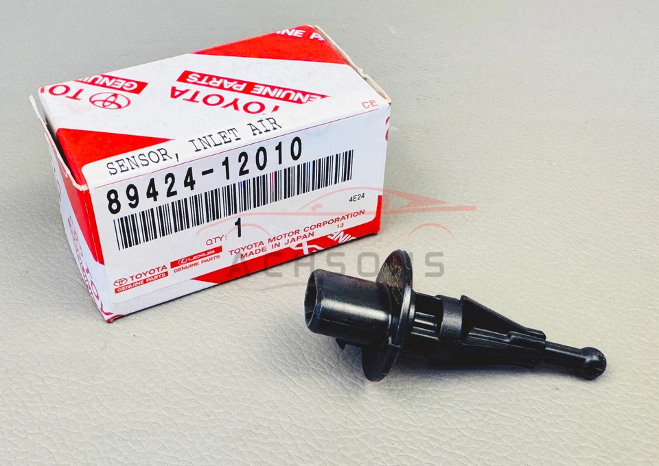 Sensor de temperatura del aire de entrada original Toyota Corolla Camry RAV4 OEM 89424-12010 Foto 3 de 4